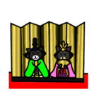 冬と春(1月～6月)のわんこ達のスタンプ（個別スタンプ：17）