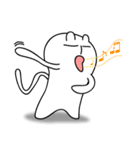 白いネズミだと思う（個別スタンプ：24）