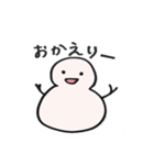 雪雪だるま（個別スタンプ：27）