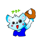 無表情犬POP（スポーツつっこみ編）（個別スタンプ：7）