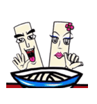 うど夫＆うど美（個別スタンプ：21）