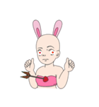 baldness rabbit（個別スタンプ：27）