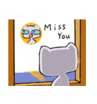 白猫のレディ2（個別スタンプ：23）