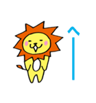 ライオンとニコちゃん（個別スタンプ：14）