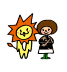 ライオンとニコちゃん（個別スタンプ：17）