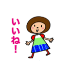 ライオンとニコちゃん（個別スタンプ：40）
