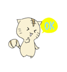 大学生ネコ（個別スタンプ：1）