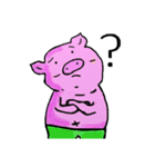 ミニブタのてびち（個別スタンプ：1）