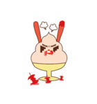 クリームBunnyと彼女のクリームTaco（個別スタンプ：10）