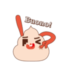 クリームBunnyと彼女のクリームTaco（個別スタンプ：11）