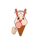 クリームBunnyと彼女のクリームTaco（個別スタンプ：12）