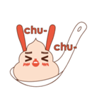 クリームBunnyと彼女のクリームTaco（個別スタンプ：18）