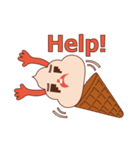 クリームBunnyと彼女のクリームTaco（個別スタンプ：23）