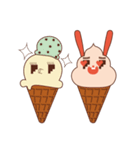 クリームBunnyと彼女のクリームTaco（個別スタンプ：34）