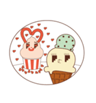 クリームBunnyと彼女のクリームTaco（個別スタンプ：36）