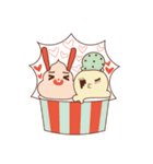 クリームBunnyと彼女のクリームTaco（個別スタンプ：39）