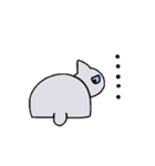 灰猫ぐれちゃん。（個別スタンプ：8）