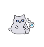 灰猫ぐれちゃん。（個別スタンプ：13）
