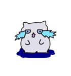 灰猫ぐれちゃん。（個別スタンプ：22）