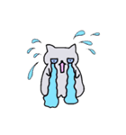 灰猫ぐれちゃん。（個別スタンプ：23）
