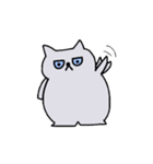 灰猫ぐれちゃん。（個別スタンプ：24）