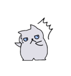 灰猫ぐれちゃん。（個別スタンプ：26）