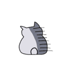 灰猫ぐれちゃん。（個別スタンプ：32）
