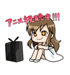 アニオタ女子「遊佐さん」スタンプ ver.2（個別スタンプ：4）