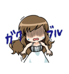 アニオタ女子「遊佐さん」スタンプ ver.2（個別スタンプ：6）