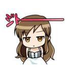 アニオタ女子「遊佐さん」スタンプ ver.2（個別スタンプ：7）
