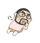 ひげめがねくんスタンプ4（個別スタンプ：15）