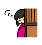 座敷わらしの「花ちゃん」です（個別スタンプ：14）