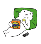 代弁者しろねこ～ねこだってTSURAI～（個別スタンプ：21）