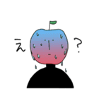 リンゴなのに全身タイツ（個別スタンプ：36）
