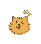 ふわふわ犬ポメラニアン（個別スタンプ：27）