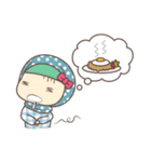 女の子とうさぎ（個別スタンプ：22）