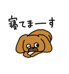 犬パーカー（個別スタンプ：15）