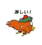 うなずくニワトリ（個別スタンプ：26）