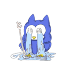 ちいさなモンスター ぷくどん（個別スタンプ：9）