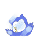 ちいさなモンスター ぷくどん（個別スタンプ：33）