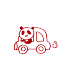 パンダだもんで。（個別スタンプ：15）