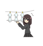 Dried squid ＆ Yoshiko（個別スタンプ：25）