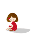 おんなのこのスタンプ（個別スタンプ：26）