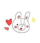 ゆるゆる手描きうさぎ（個別スタンプ：26）
