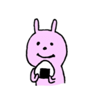 うさぎのるみお。（個別スタンプ：11）