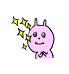 うさぎのるみお。（個別スタンプ：23）