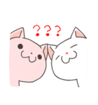 富山弁ちゃ。富山県のネコ（個別スタンプ：34）