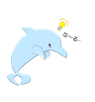 いるかと遊ぼ！ ドルフィンくんの毎日（個別スタンプ：11）