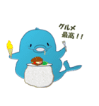 いるかと遊ぼ！ ドルフィンくんの毎日（個別スタンプ：19）