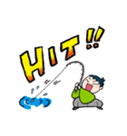 釣り侍からの伝言（個別スタンプ：21）